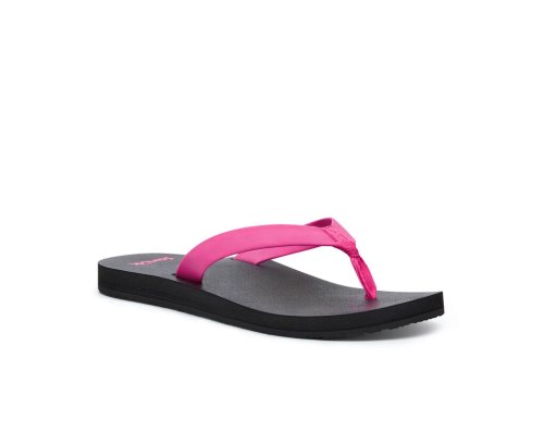 Sanuk Ashland ST Vegan - Sanuk Flip Flops Womens Pink - Philippines TQNUDK783